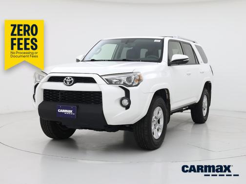 White 2018 Toyota 4Runner SR5 Premium