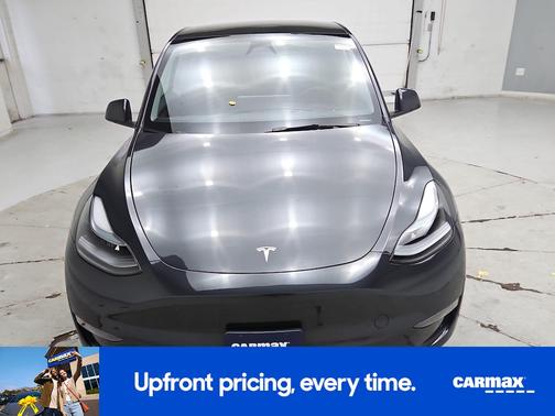Gray 2025 Tesla Model Y Performance