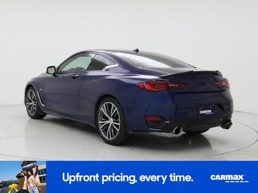 Blue 2017 INFINITI Q60 Sport