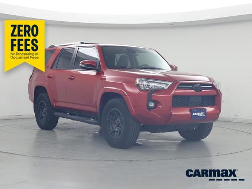 Red 2022 Toyota 4Runner SR5 Premium