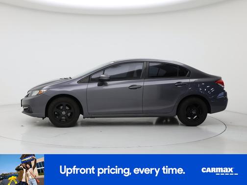 Gray 2014 Honda Civic LX