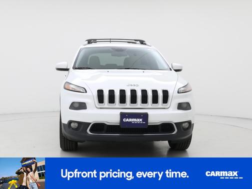 White 2015 Jeep Cherokee Limited
