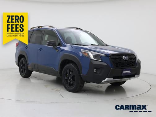 Blue 2023 Subaru Forester Wilderness