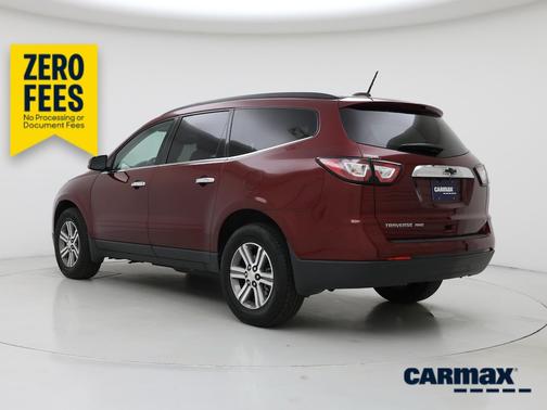 Red 2017 Chevrolet Traverse LT