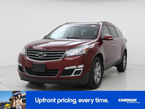 Red 2017 Chevrolet Traverse LT