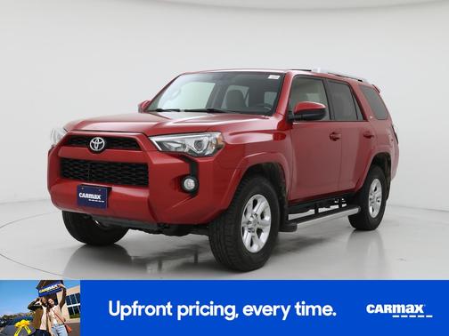 Red 2016 Toyota 4Runner SR5