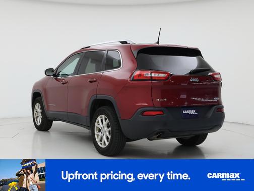Red 2017 Jeep Cherokee Latitude