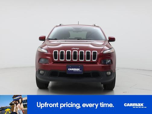 Red 2017 Jeep Cherokee Latitude