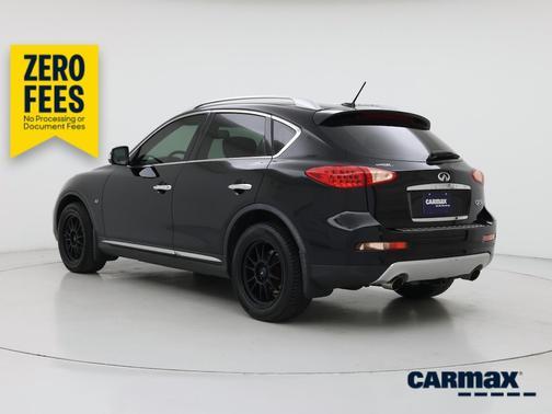 Black 2017 INFINITI QX50