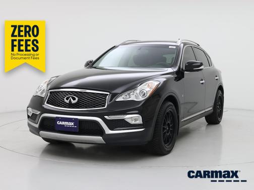 Black 2017 INFINITI QX50