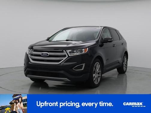 Black 2016 Ford Edge Titanium