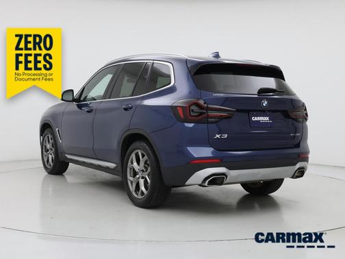 Blue 2022 BMW X3 XDrive30i