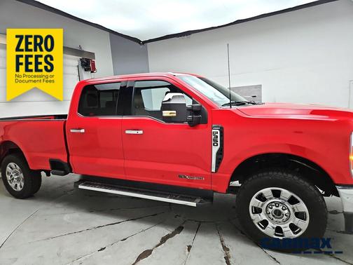 Red 2023 Ford F-350 Lariat
