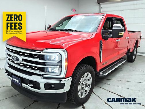 Red 2023 Ford F-350 Lariat