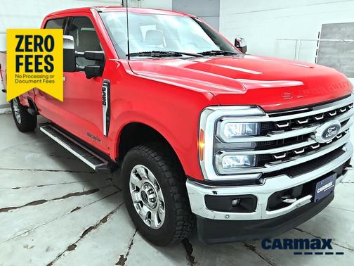 Red 2023 Ford F-350 Lariat