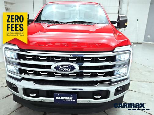 Red 2023 Ford F-350 Lariat