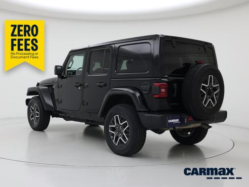 Black 2025 Jeep Wrangler Sahara