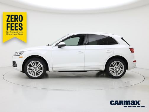 White 2018 Audi Q5 Premium Plus