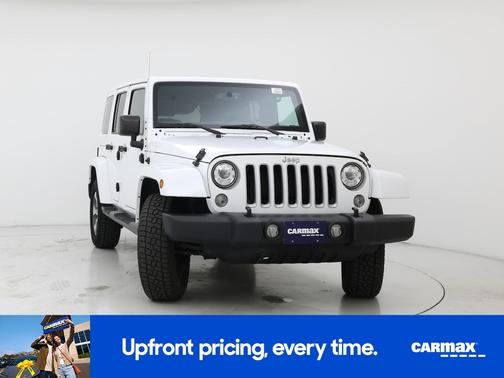 White 2018 Jeep Wrangler All-New Unlimited Sahara