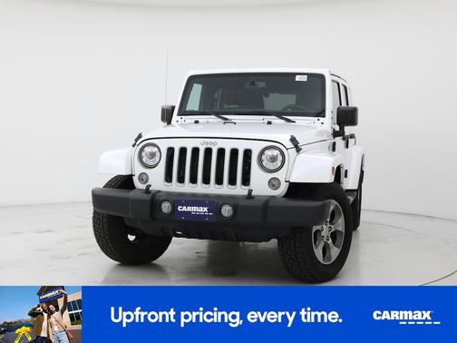 White 2018 Jeep Wrangler All-New Unlimited Sahara