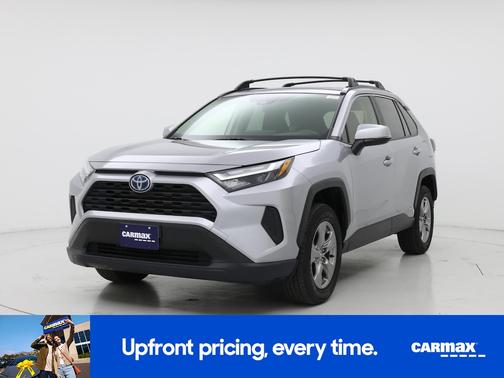 Silver 2023 Toyota RAV4 Hybrid XLE