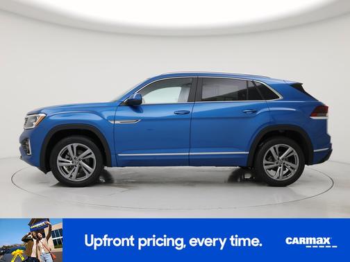 Blue 2024 Volkswagen Atlas Cross Sport SEL R-Line