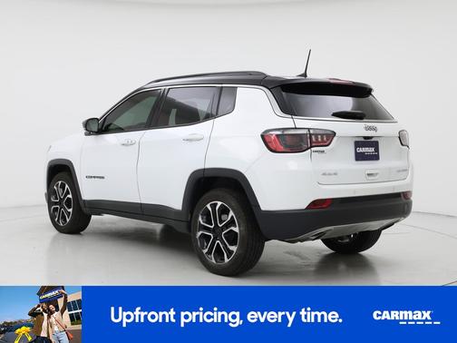 White 2023 Jeep Compass Limited