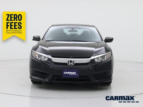 Black 2018 Honda Civic EX