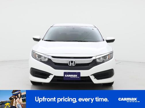 White 2018 Honda Civic LX