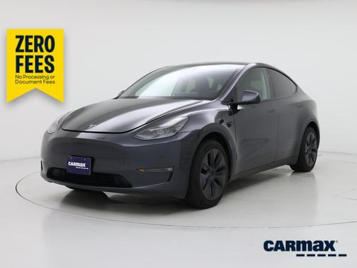 Gray 2025 Tesla Model Y Long Range