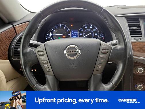 Blue 2019 Nissan Armada Platinum