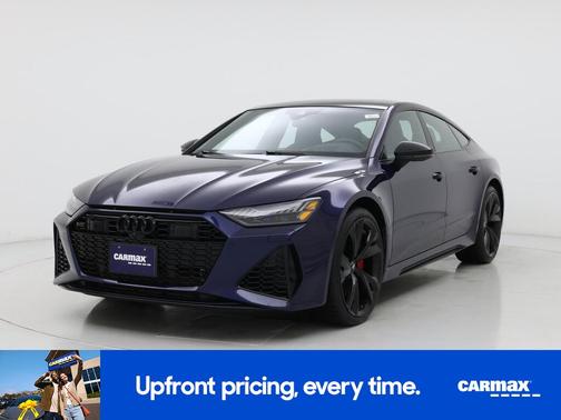 Blue 2021 Audi RS 7
