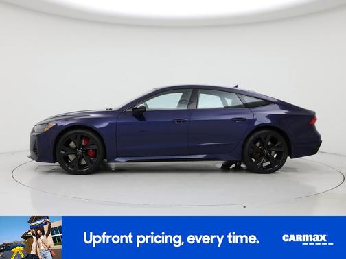 Blue 2021 Audi RS 7