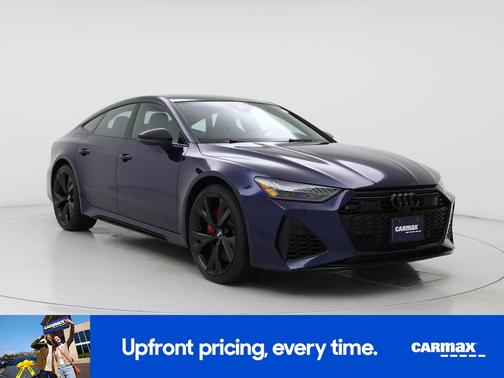 Blue 2021 Audi RS 7