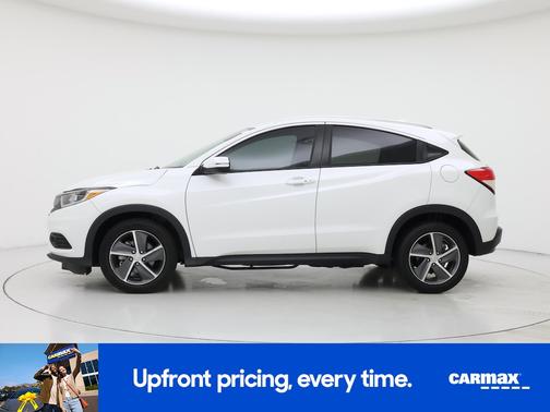 White 2021 Honda HR-V EX