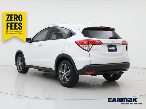 White 2021 Honda HR-V EX