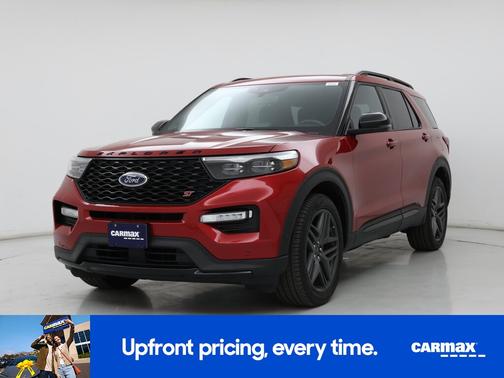 Red 2023 Ford Explorer ST