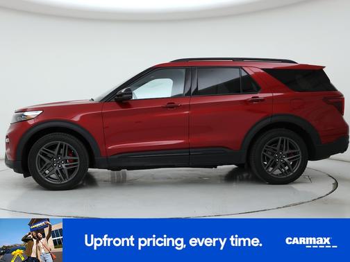 Red 2023 Ford Explorer ST