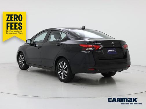 Black 2025 Nissan Versa SV