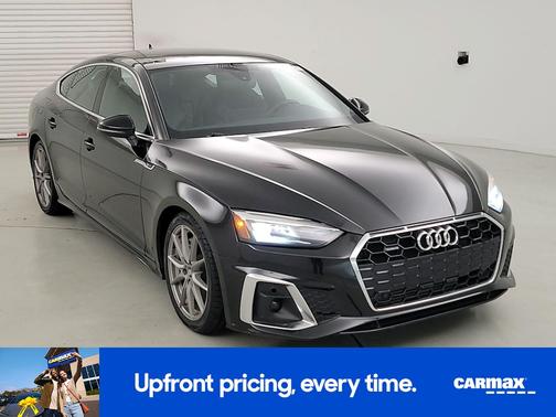 Black 2021 Audi A5 Sportback S-Line Premium