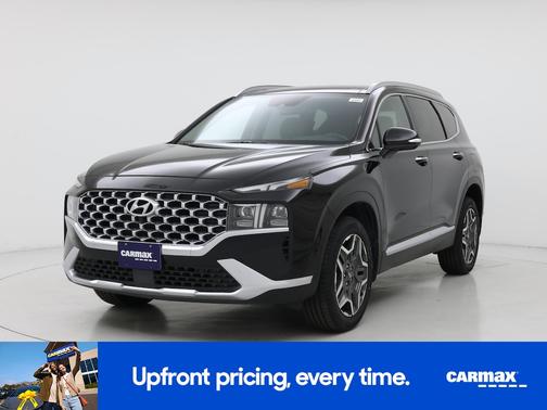 Black 2023 Hyundai SANTA FE HEV Limited