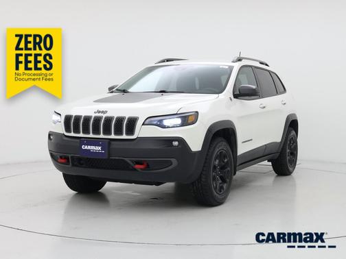 White 2019 Jeep Cherokee Trailhawk Elite