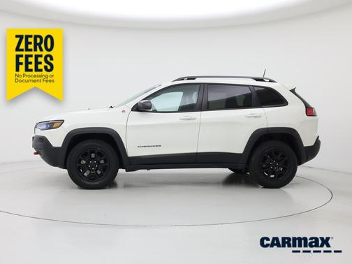 White 2019 Jeep Cherokee Trailhawk Elite