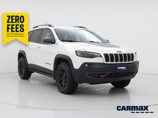 White 2019 Jeep Cherokee Trailhawk Elite