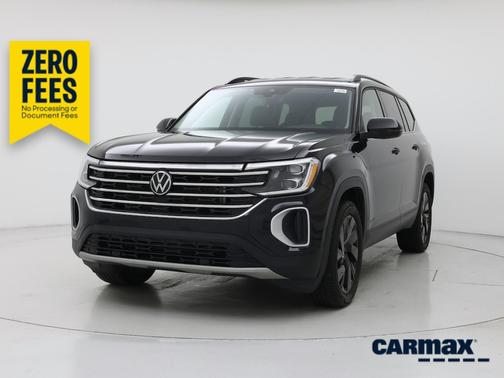 Black 2024 Volkswagen Atlas SE w/Tech