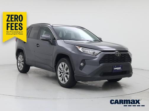 Gray 2021 Toyota RAV4 XLE Premium