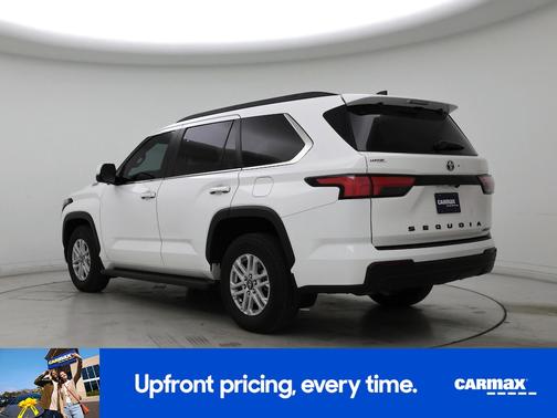 White 2025 Toyota Sequoia SR5