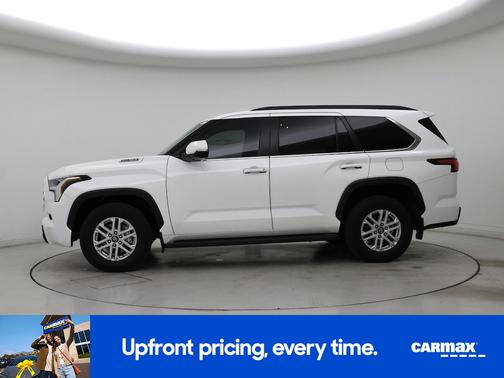 White 2025 Toyota Sequoia SR5