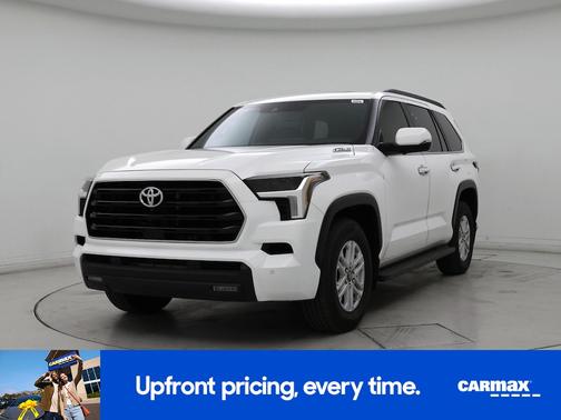 White 2025 Toyota Sequoia SR5