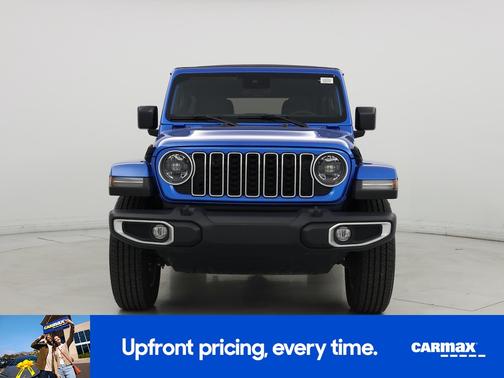 Blue 2024 Jeep Wrangler Sahara